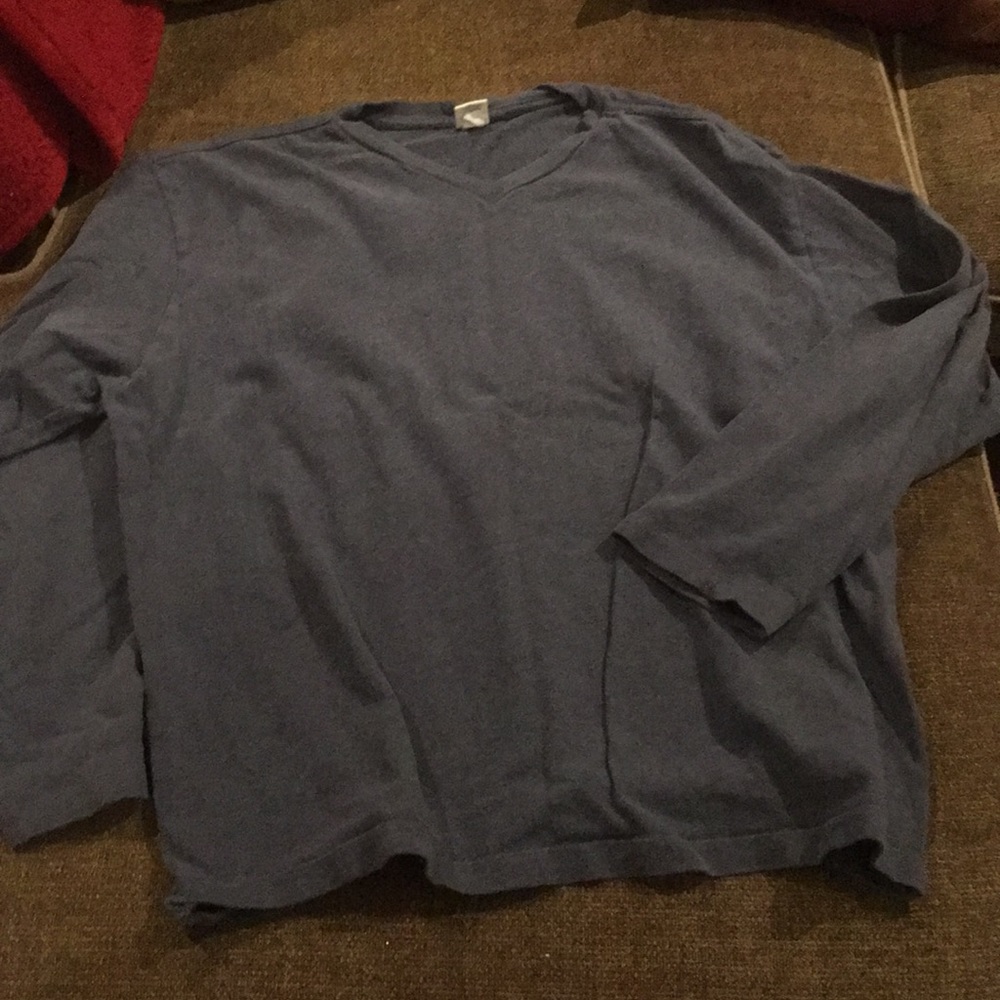Blue V-Neck Sweater XXL Old Navy